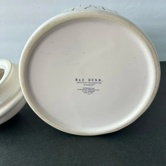 Rae Dunn Jelly Bean/Cookie Chubby Canister - Picture 2 of 6